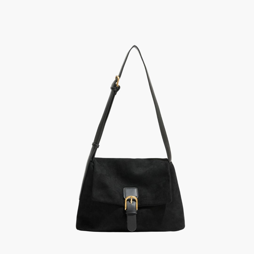 Wildleder Schultertasche für Damen - Stilvolle und luxuriöse Handtasche