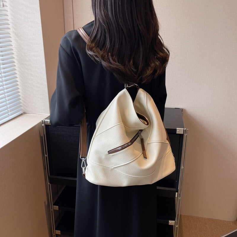 Faux-Leder-Tasche