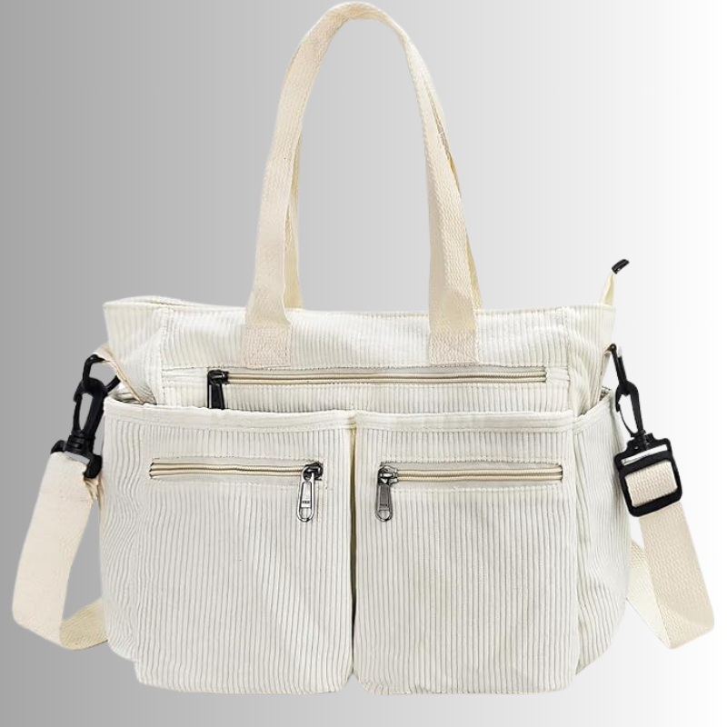 Schnur Schultertasche mit mehreren Taschen für Frauen