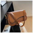 Kompakte Damen Schultertasche