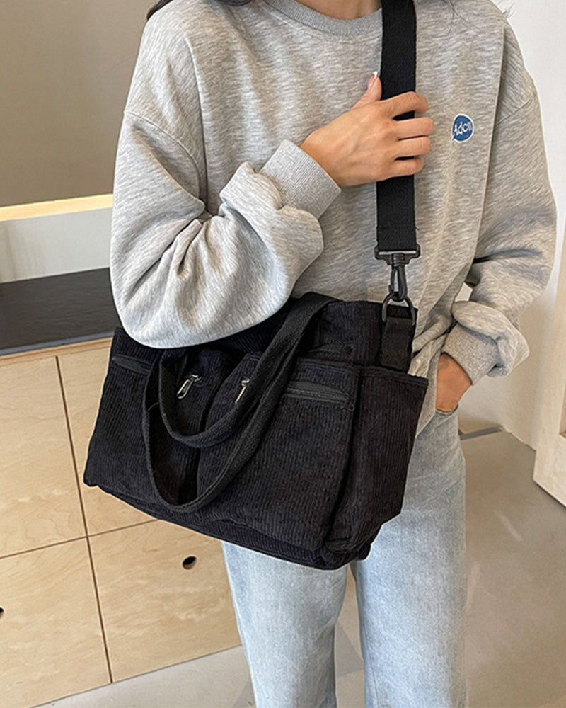 Stoffbeutel in einfarbigem Design aus Eisenbahn-Fleece