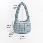 Puffer Umhängetasche für Frauen - Leichte und stilvolle Handtasche