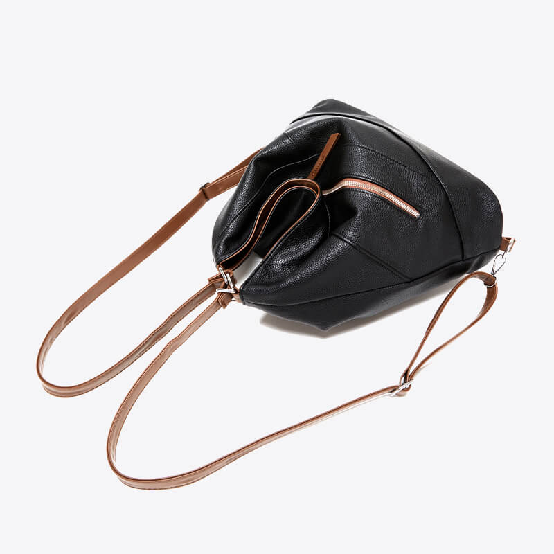 Faux-Leder-Tasche