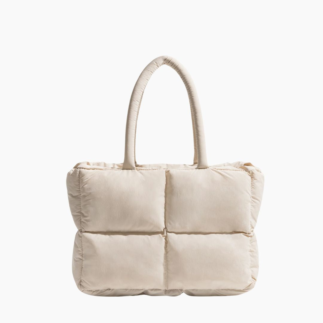 Puffer Schultertasche für Damen - Stylische und geräumige Schultertasche