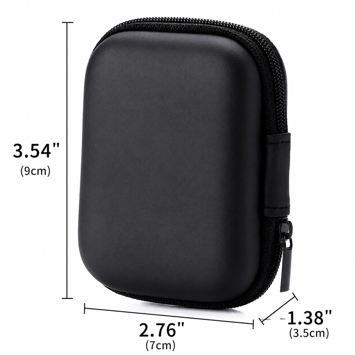 Kompakte Hartschalen-EVA-Schutzreisetasche für Mini-Rasierer