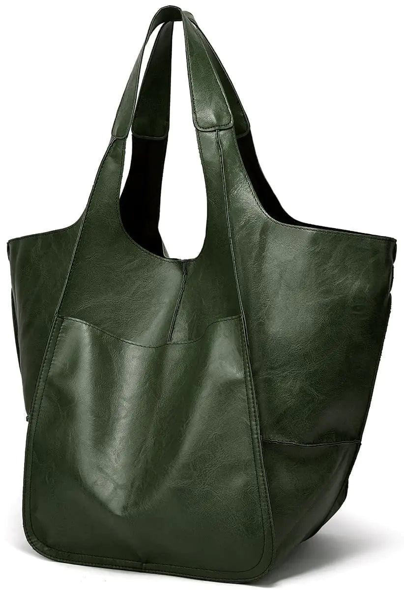 Essential Versatility von Clare - Urban Leder Tote Bag