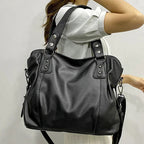 Leder Hobo Schultertasche für Frauen
