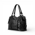 Multipocket Schultertasche Mode Retro Pendler Unterarm Motorrad Tasche Marken Design Damen Umhängetasche große Reisetasche