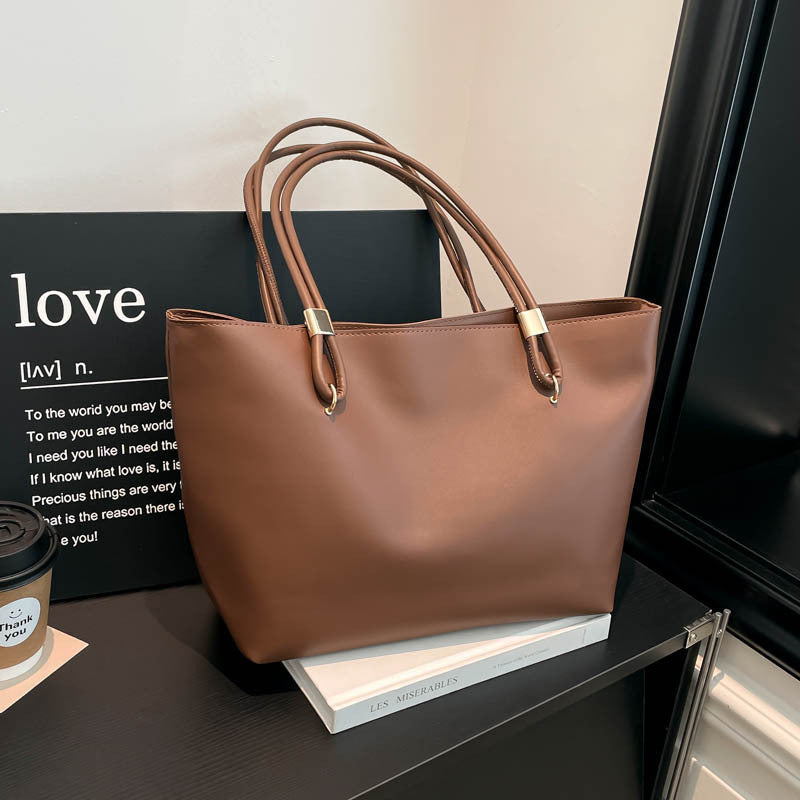 Damen elegante Handtasche mit hochwertigen Tragegriffen und praktischen Fächern