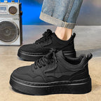 Damen Chunky Sneaker mit hohem Plateau und stilvollen Akzenten