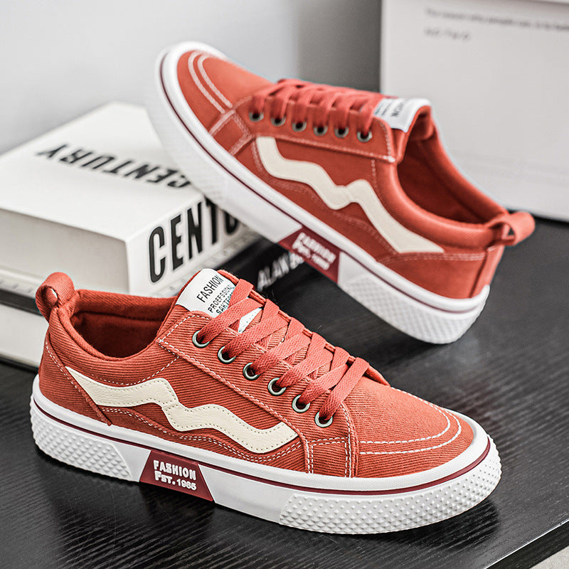 Damen Freizeit- und langlebige Sneakers mit stilvollen Kontrastelementen