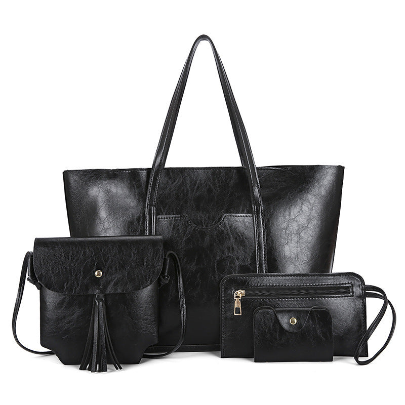 Damen Tote Bag Set mit multifunktionalen Fächern
