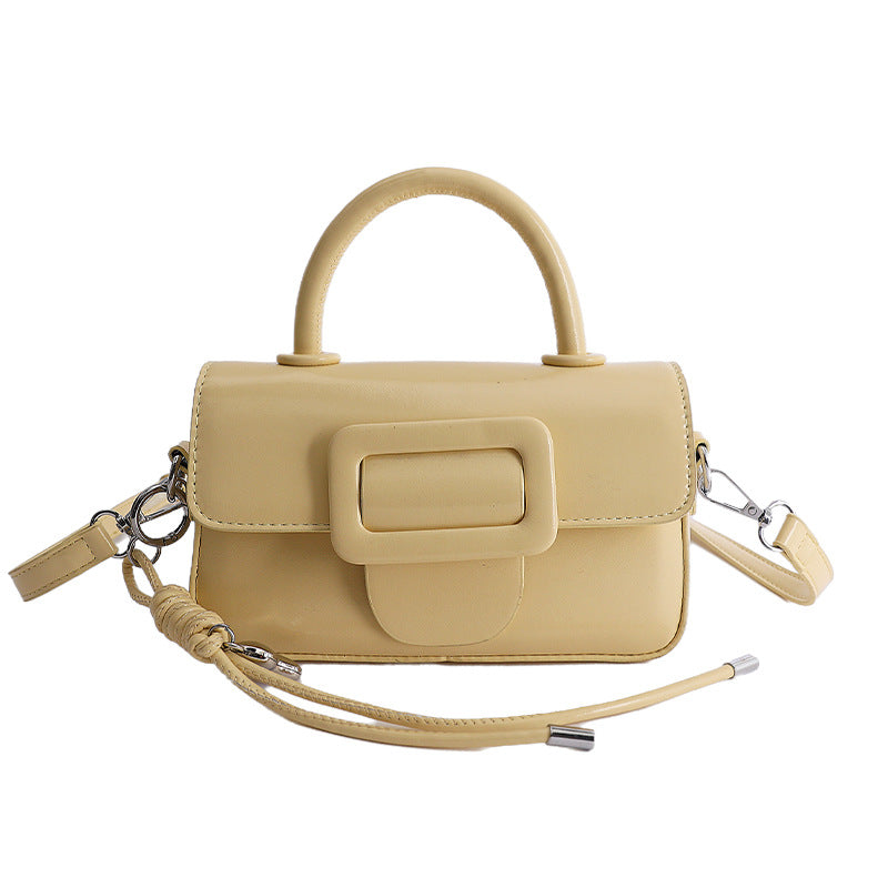 Damen hochwertige Mini-Handtasche mit abnehmbarem Schultergurt
