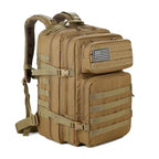 Taktischer Rucksack mit modularer Fachsystem und verstärktem Tragegriff