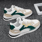 Damen sportliche Sneaker mit atmungsaktiver Mesh-Konstruktion und gepolsterter Einlegesohle
