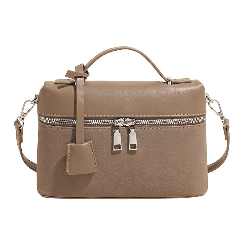 Damen Mini Schultertasche mit praktischen Fächern