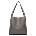 Lederstil-Schultertasche