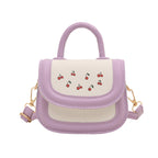 Damen Mini-Handtasche mit verspieltem Kirschmotiv