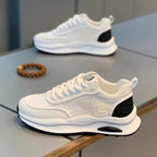 Damen Sport Sneakers mit flexiblem Dämpfungssystem und innovativer Oberflächenstruktur