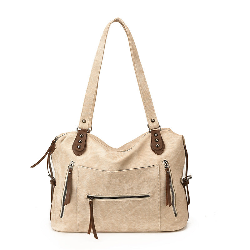 Damen große Schultertasche