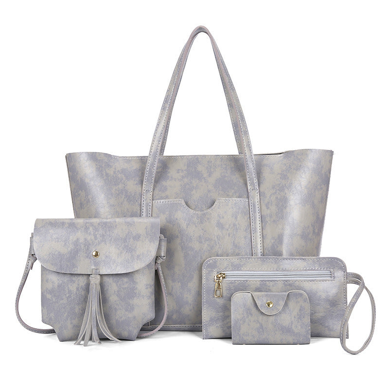 Damen Tote Bag Set mit multifunktionalen Fächern