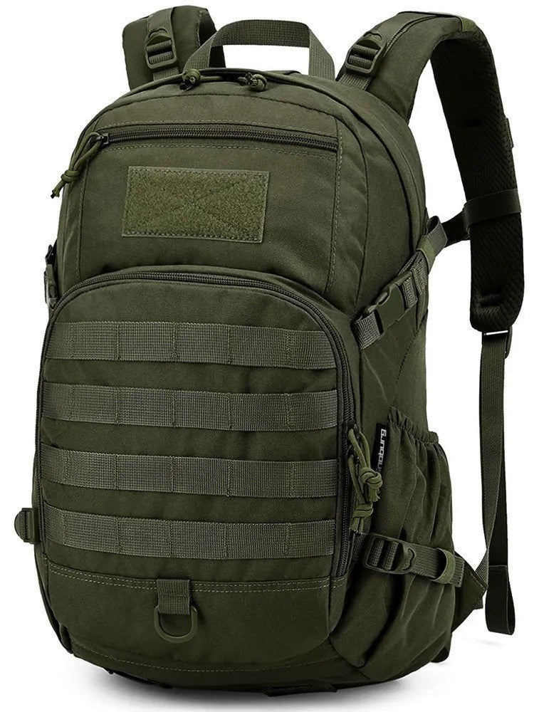 Taktischer Rucksack mit modularem Lagersystem