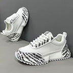 Damen Sport Sneakers mit markanten Buchstaben