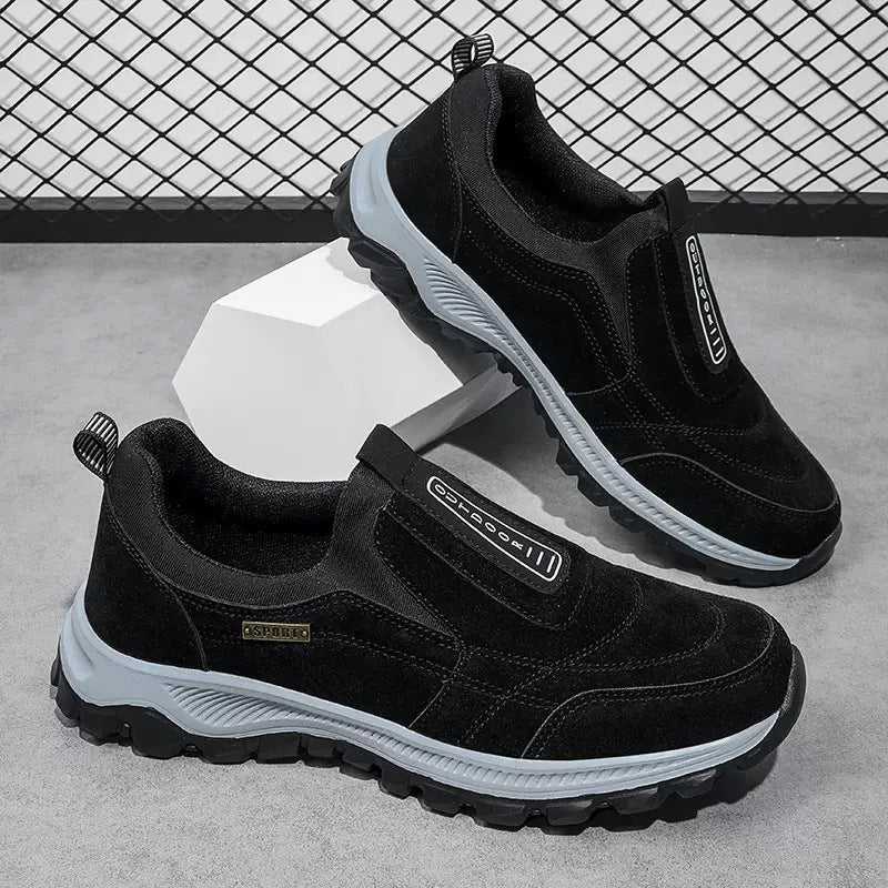 Damen Freizeit Slip-On Sneaker mit atmungsaktivem Obermaterial und rutschfester Sohle