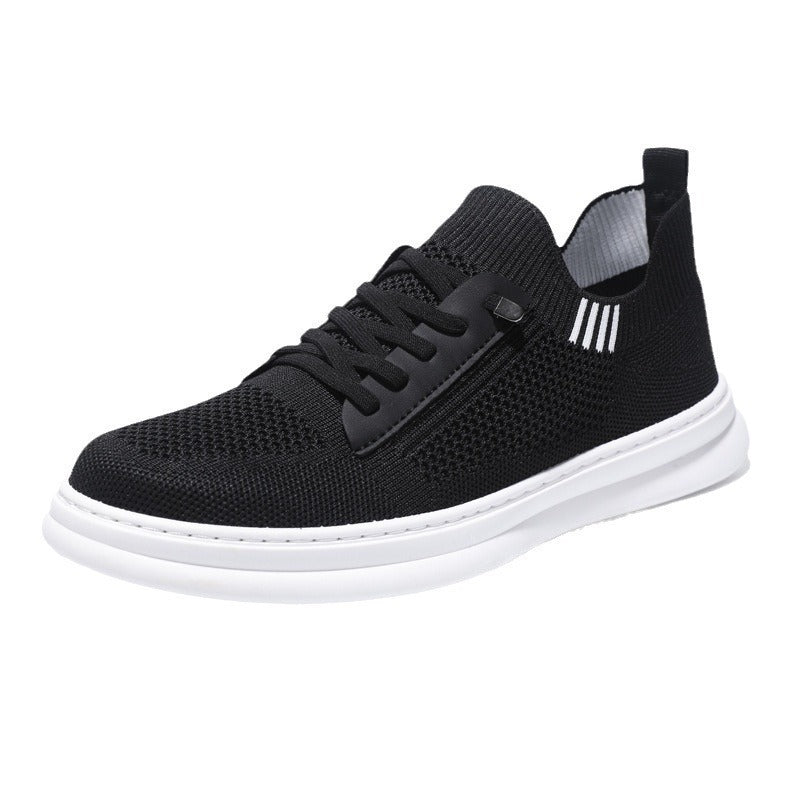 Herren-Sneaker mit atmungsaktivem Strickobermaterial und rutschfester Sohle