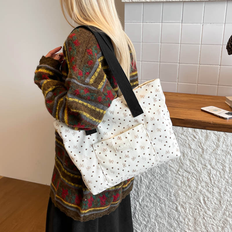Damen modische Tragetasche mit Herzdesign