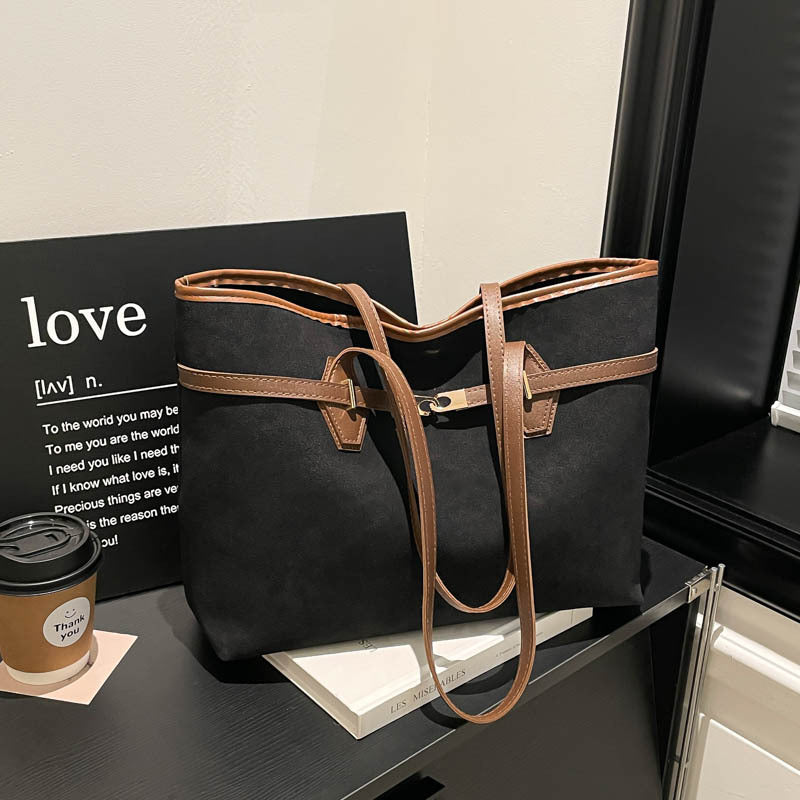 Frauen vielseitige Tote-Bag aus weichem Wildleder