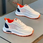 Damen Sport Sneakers mit flexiblem Dämpfungssystem und innovativer Oberflächenstruktur
