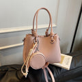 Damen Minihandtasche mit abnehmbarem Münzbeutel