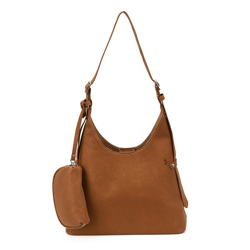 Damen Schultertasche mit abnehmbarem Mini-Organizer