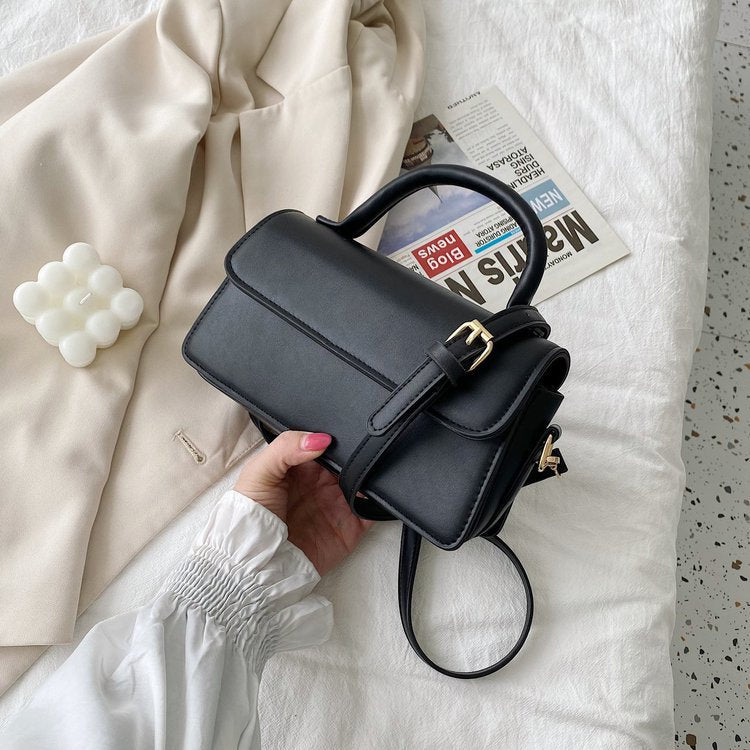 Damen elegante Schultertasche mit abnehmbarem Tragegurt