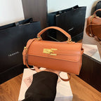 Damen Designer Schultertasche mit luxuriösem Kettenverschluss