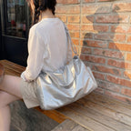Stilvolle Leder Reisetasche