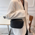 Handgefertigte Leder-Schultertasche