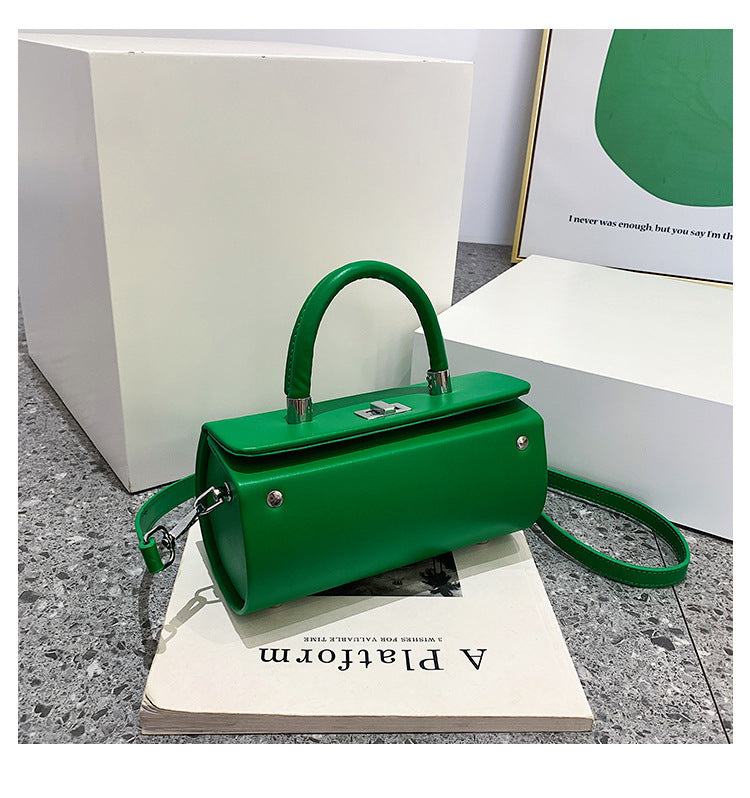 Damen elegante Schultertasche mit abnehmbaren Schulterriemen