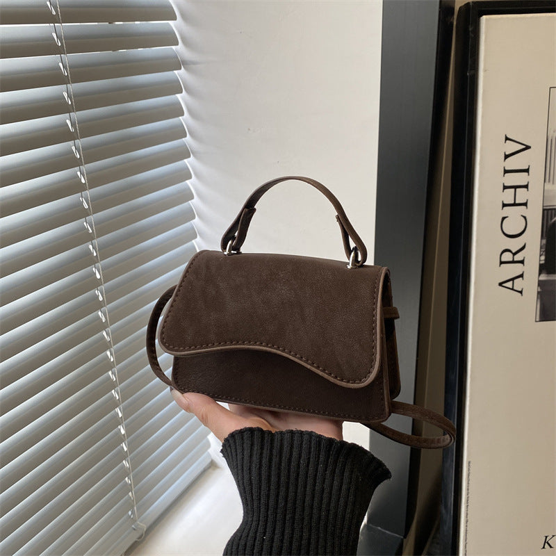 Damen Mini-Handtasche mit abnehmbarem Tragegriff