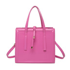 Damen elegante Handtasche im minimalistischen Design mit abnehmbarem Schulterriemen