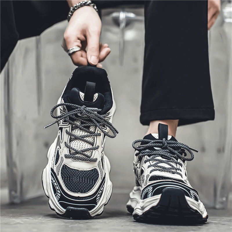Modische Sportschuhe für Frauen mit atmungsaktiver Mesh-Struktur und gepolsterter Sohle