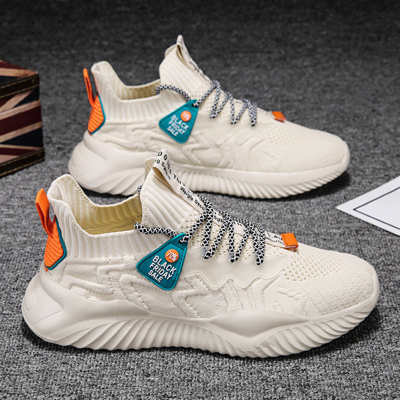 Damen Sportschuhe mit elastischem Obermaterial, rutschfester Sohle und hohem Komfort.