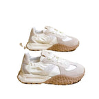 Damen sportliche Sneakers mit glitzernden Akzenten und futuristischem Design