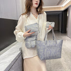 Damen Tote Bag Set mit multifunktionalen Fächern
