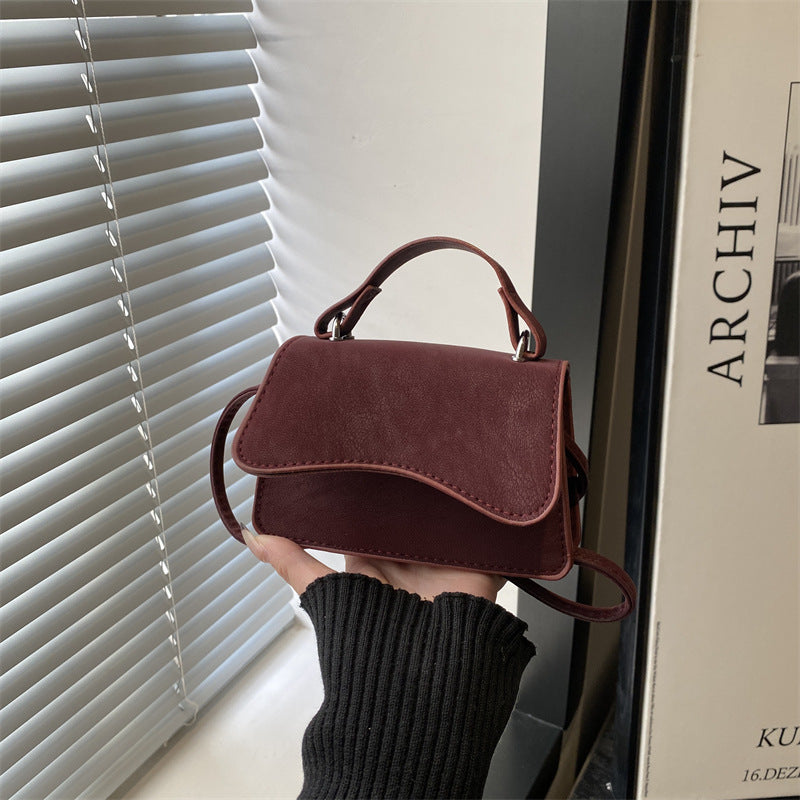 Damen Mini-Handtasche mit abnehmbarem Tragegriff