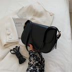 Handgefertigte Leder-Schultertasche