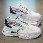 Chunky Sport Sneaker für Damen mit buntem Design und atmungsaktiven Einsätzen