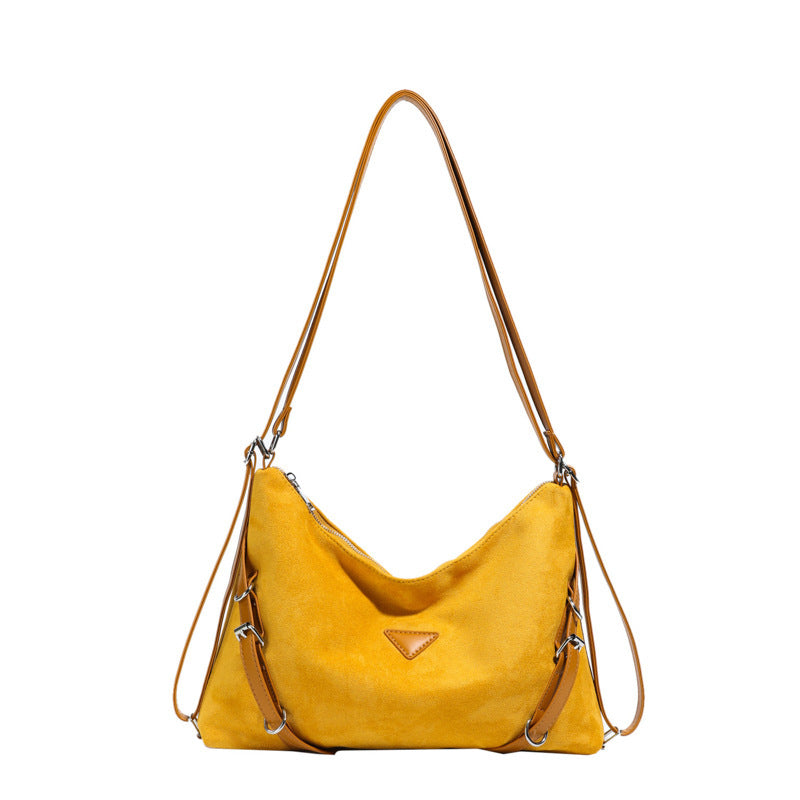 Damen Schultertasche mit abnehmbarem Schultergurt und modernem Design