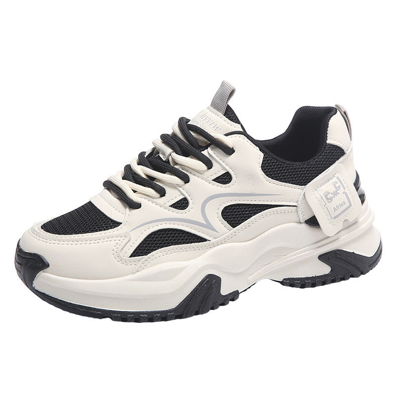 Damen Chunky Sneakers mit stylischem Design und atmungsaktiver Obermaterialstruktur